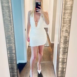 White Pearl Oh Polly Dress